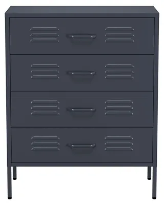 Immagine prodotto di Comò online Lendo in metallo 80x40x100 cm Antracite