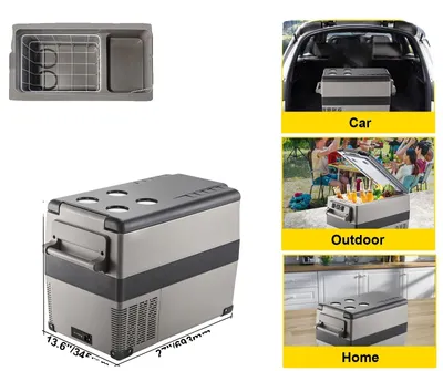 Productafbeelding van Autokoelkast, draagbare koeling, energiezuinig, 45 liter