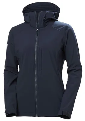 Produktbild von Helly Hansen PARAMOUNT HOODED SOFTSHELL JACKET navy blue - M