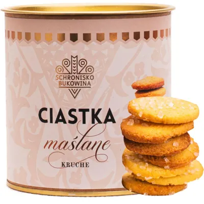 Image de Biscuits sablés au beurre, 100 g, marque Bukowina