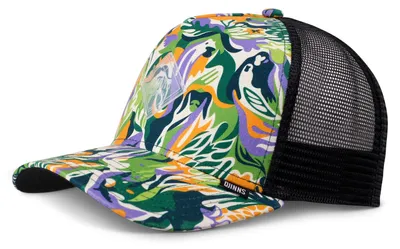 Produktbild von DJINNS Trucker Cap HFT Hawaiian Animals multi