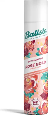 Obrázek produktu pro Batiste - Rose Gold - Suchý šampon - Jemná vůně růže - Osvěžuje a dodává objem - 200 ml - 1 kus