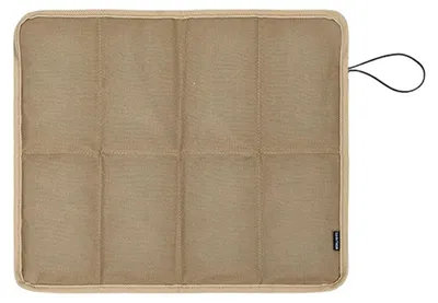 Image de Chaise pliante avec coussin, idéale pour l'extérieur