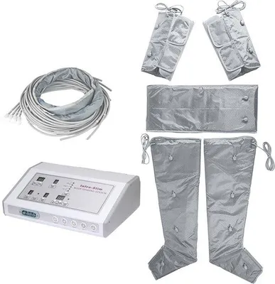 Image de Appareil de massage corporel - Massage par pression d'air - Fonction de chauffage - Pour tout le corps - Idéal pour la relaxation