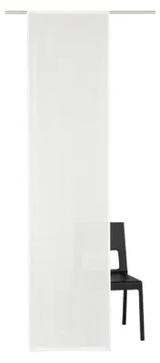 Schiebevorhang Paneelvorhang Wollweiß 57x125 cm 1 Stück