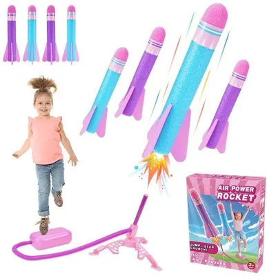 Productafbeelding van Kinder Rocket Speelgoed met Foam Raket voor Buiten