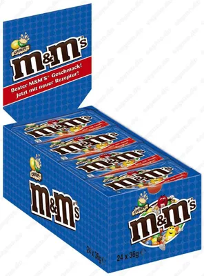 Produktbild von M&M's Crispy - Kartonware - 24x 36g