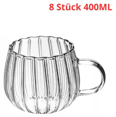 Produktbild von ECARLA Tasse mit gewellten Wänden, gerillt, 400 ml SZK52