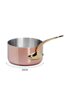 Produktbild von Kasserolle Saucepan Stieltopf °20cm 3,3L 90% Kupferanteil Mauviel M’héritage