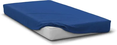 Productafbeelding van Hoeslaken, 180 x 200 + 30 cm, spanhoogte blauw