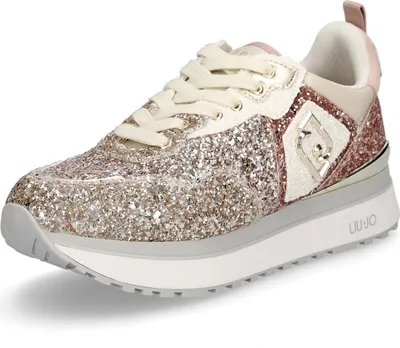 Produktbild von Liu Jo Damen Sneaker Maxi Wonder 01 gold kupfer