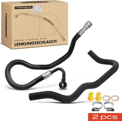 Immagine prodotto di Frankberg 1x tubo serbatoio di espansione+1x tubo idraulico sterzo per BMW E88 E82 E90 E92 E93
