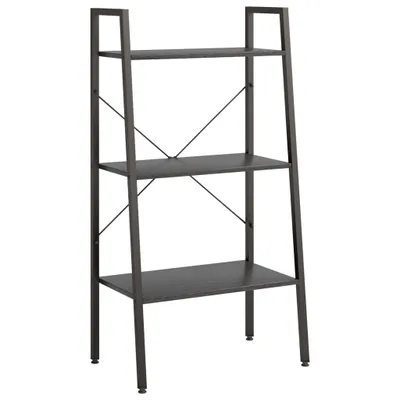 Obrázek produktu pro 3patrová stojící police černá 56 x 35 x 108 cm