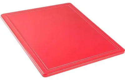 Produktbild von Stalgast Schneidebrett GN 1/2 Rot Polypropylen
