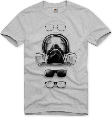 Produktbild von style3 Walters Outfit T-Shirt Herren white bad heisenberg breaking tv serie walter meth crystal