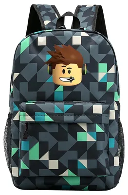 Obrázek produktu pro Batoh s motivem Roblox, prostorný školní batoh pro dobrodružství