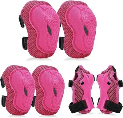Image de Vêtements de protection taille L pour adultes (70-92 kg) : protections pour les genoux et les coudes