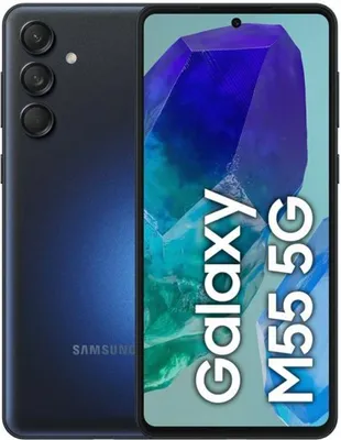 Produktbild von Samsung Galaxy SM-M556EZKAEUB, 17 cm (6.7"), 1080 x 2400 Pixel, 8 GB, 128 GB, 50 MP, Schwarz