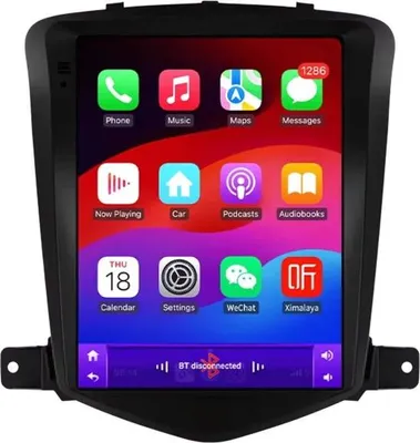 Produktbild von Autoradio mit Bluetooth und CarPlay für Chevrolet Cruze J300 (2008–2012) – Kompatibel mit Apple und Android – Stereoanlage – Navigationssystem – 2 GB RAM, 32 GB interner Speicher