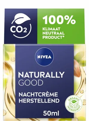 Produktbild von Nivea nature pure nachtcreme senstive skin 50ML