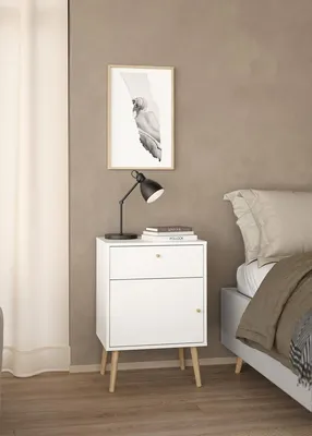 Productafbeelding van Nachtkastje Bodo Wit - Giga Living