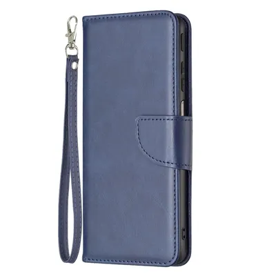 Image de Coque de protection pour téléphone Motorola Moto G31 / G41, étui portefeuille 360 degrés, couleur : bleu