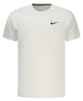 Produktbild von Herren Kurzarm T-Shirt Weiß - Rundhals, Dri-FIT, Logo-Druck