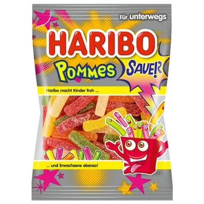 Obrázek produktu pro Haribo Saure Pommes