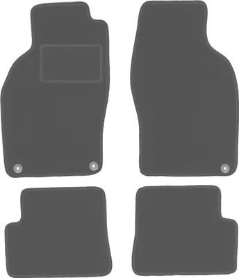 Produktbild von Graphit-Fußmatten für: Saab 9-3 I Cabrio (1998-2003)