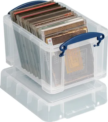 Produktbild von Really Useful Boxes 5060024801774, Aufbewahrungsbox, Transparent, Rechteckig, Kunststoff, Einfarbig, Transparent