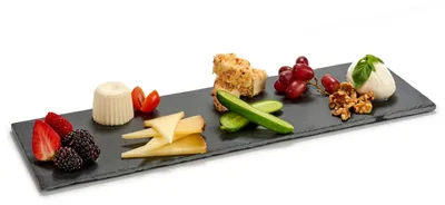 Produktbild von Kinvara Servierbrett - fur Snacks - Schiefer - 50 x 15 cm