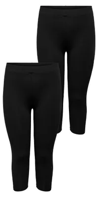 Produktbild von ONLY CARMAKOMA 2er-SET 3/4 Leggings Stretch Shorts  Größe: 46-48