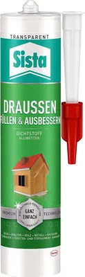 Produktbild von Sista Draussen, Kartusche, transparent, 1x280ml