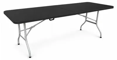 Produktbild von Aga Garten Klapptisch 240x74x74 cm Schwarz