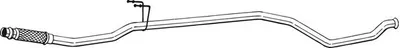 Produktbild von Bosal Abgasrohr Mitte 989-531