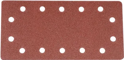 Produktbild von Klettschleifblätter, gelocht, 115 x 230 mm, 10er-Pckg. 80er-Körnung