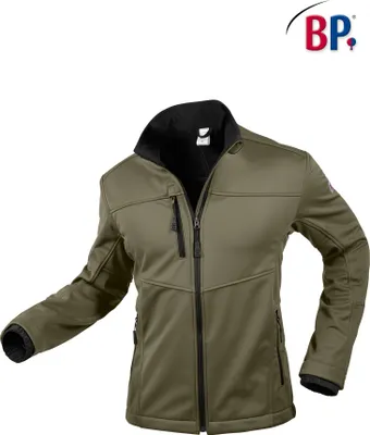 Produktbild von BP® Softshelljacke für Herren - oliv - XS