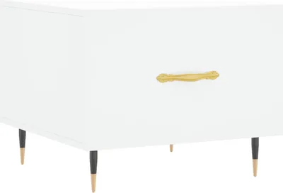 Produktbild von vidaXL Couchtisch Weiß 50x50x40 cm Holzwerkstoff