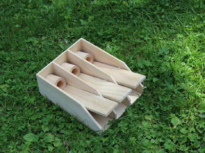 Produktbild von Lernspielzeug für Hunde, Hundepiano, Holz