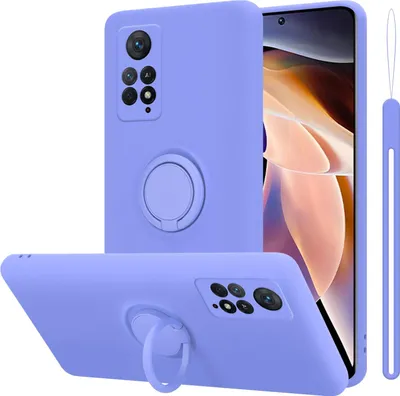 Produktbild von Cadorabo Hülle für Xiaomi RedMi NOTE 11 PRO 4G / 5G Schutz Hülle in Lila Handyhülle TPU Etui Case Cover