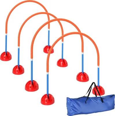 Produktbild von PawHut Agility Set Hunde 4-teiliges Agility-Ausrüstung für Hundetraining Blau