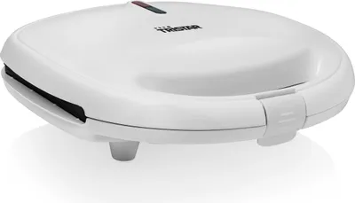 Produktbild von Tristar SA-3052 Sandwich-Maker, Weiß, Kunststoff, Fertig, 0,7 m, 215 x 120 mm, 750 W