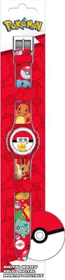 Obrázok produktu pre Digitálne hodinky Pokemon s alarmom a odolnosťou voči vode