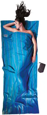 Produktbild von Cocoon Reiselaken Aus Baumwolle Blau 220 x 90 cm Blau 220 x 90 cm