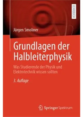 Obrázek produktu pro Grundlagen der Halbleiterphysik