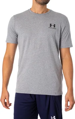 Produktbild von Under Armour Sportstyle-T-Shirt für die linke Brust, Grau XXL