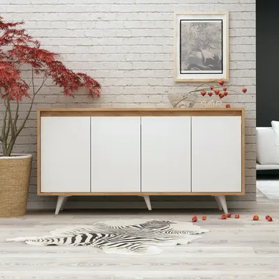 Immagine prodotto di Skye Decor, Shans, mobili da soggiorno, rovere, 140 x 86 x 40 cm