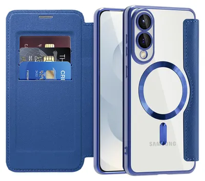 Obrázek produktu pro Techsuit – pouzdro SmartMag Book pro Samsung Galaxy S25 Edge – modré