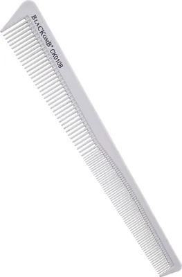 Produktbild von Blackomb - Professioneller keramischer Haarschneidekamm, Antistatischer Kamm, Kamm zum Haare Schneiden, Haarschneidehilfe Weiß