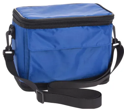 Produktbild von Faltbare Kühlerbeutel 35 x 17,5 cm Polyesterblau